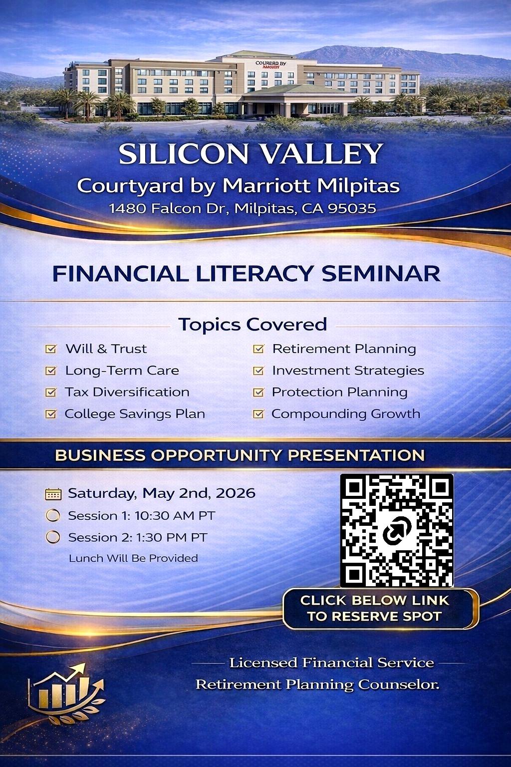 Financial Literacy Seminar - May 2, 2026